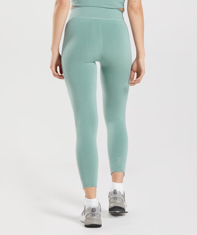 Legginsy Gymshark Pause Seamless Damskie Głęboka Zielone | PL 623MJS